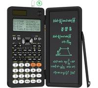 Calcolatrice scientifica 991ES Plus, display multiview a 4 righe con tavoletta di scrittura LCD e doppia alimentazione, blocco note cancellabile per ingegneria, affari e studenti