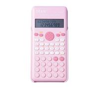 Calcolatrice scientifica Calcolatrice matematica calcolatrice grafica Calcolatrice carina pink 240 Multi funzionale Calcolatrice con display LCD a doppia linea Ideale per gli (Rosa)