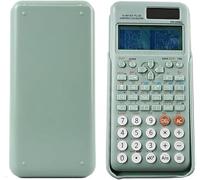 Calcolatrice Scientifica compatibile FC-991ES Plus 2a Ed., 417 Funzioni, Accessorio Scuola per Studenti/Insegnanti, Ufficio/Negozio/Casa,Colore:Verde
