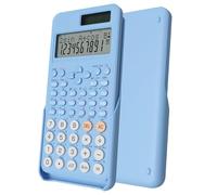 Calcolatrice scientifica con 401 funzioni, display LCD a 2 righe, ideale per scuola, studio e lavoro (matematica, fisica, chimica)
