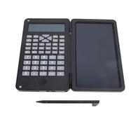 Calcolatrice Scientifica con Blocco Note, Ampio Schermo a 12 Cifre a 2 Righe, Calcolatrice Matematica con Tavoletta LCD da 6 e Stilo, Calcolatrice Pieghevole per Scuola, Ufficio