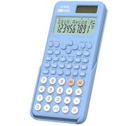 Calcolatrice scientifica, ROATEE 991MS 401 Funzione Calcolatrice da tavolo con display a 2 righe, cella solare Doppia alimentazione Kawaii, per studenti e insegnanti delle scuole medie