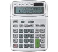 Q-Connect Large Table Top 12 Digit Calculator Grey KF15758 1 Grey