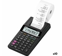 Calcolatrice stampante Casio HR-8RCE Nero [10 Unità]