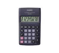 Calcolatrice tascabile ad 8 cifre Casio con cover in plastica blu HL-815L-BK-W-GP