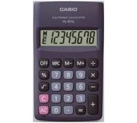 Calcolatrice tascabile ad 8 cifre Casio HL-815L-BK-W-GP