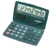 Calcolatrice tascabile CASIO 10 cifre - solare e batteria Blu Scuro - SL-210TE-WA-EC