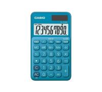 Calcolatrice Tascabile Casio SL-310UC-GN 10 Cifre Solare/Batteria Blu