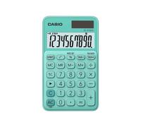 Calcolatrice tascabile Casio SL-310UC-GN 10 cifre solare e batteria verde