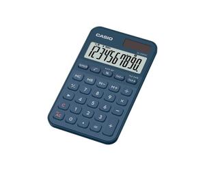 Calcolatrice tascabile Casio SL-310YC 10 cifre solare/batteria blu marino