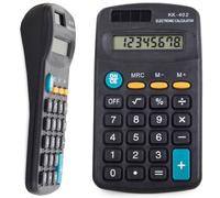Calcolatrice tascabile con display a 8 cifre e alimentazione duale