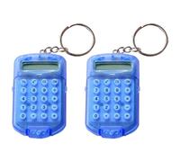 Calcolatrice tascabile in ABS con coperchio protettivo e display digitale per calcoli quotidiani, calcolatrice portatile per bambini e uso in ufficio