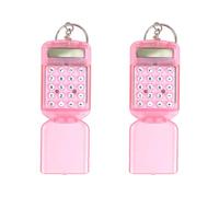 Calcolatrice tascabile in ABS con coperchio protettivo e display digitale per calcoli quotidiani, calcolatrice portatile per bambini e uso in ufficio