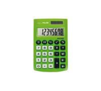 Calcolatrice tascabile Milan con display a 8 cifre - 3 tasti di memoria e radice quadrata - Tasti soft touch - Verde