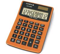 Olympia lcd 1000p calcolatrice da tavolo arancione display cifre 12 a energia
