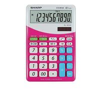 Sharp - Calcolatrice - da tavolo - rosa - EL M332B - 10 cifre Quantita min. 1