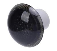 Calcole della Luce del Ripetitore di Marcatore Laterale, 9T1Z13K376A Sostituzione del Coperchio del Segnale di Svolta Professionale 2 Pcs Unica Facile Installare per Veicoli (BLACK)