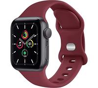 Calcoli compatibili con cinghie Apple Watch 45mm 41mm 44mm 40mm 42 mm 38 mm per uomini uomini morbidi silicone cinghia compatibile con Apple Watch SE/IWATCH Series 7 6 5 4 3 (45/44/40mm Navy Blue)