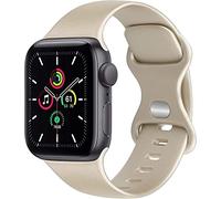 Calcoli compatibili con cinghie Apple Watch 45mm 41mm 44mm 40mm 42 mm 38 mm per uomini uomini morbidi silicone cinghia compatibile con Apple Watch SE/IWATCH Series 7 6 5 4 3 (45/44/40mm Navy Blue)