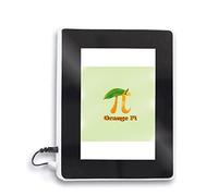 Calcolo Matematico Pi Arancione Magia Specchio Lampada Photo Frame Multifunzione