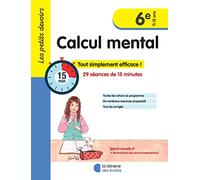 Calcul mental 6e