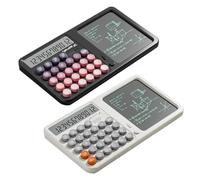 Calculator With Notepad - Handwriting Board Large Display | Desk Calculator Writing Board Calculation Tool For Home, School, Business, Kids, Adults