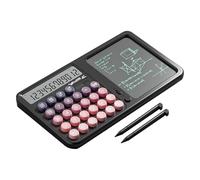 Calculator with Notepad, Large Display Calculator, Erasable Draft Pad, Function Calculators for Students, Business Use, Office Desk, Accountant Supplies, Study Room, Home and Workplace