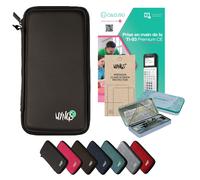 CALCUSO Accessori Pacchetto Premium negro compatibile par Calcolatrice Grafica TI 83 Premium CE (Python)