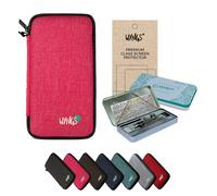 CALCUSO Accessori Pacchetto Premium rosa compatibile par Calcolatrice Casio FX 92+ Spéciale Collège