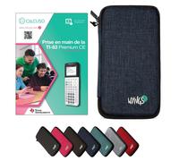 CALCUSO Accessori Pacchetto Standard blu compatibile par Calcolatrice Grafica TI 83 Premium CE (Python)