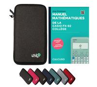 CALCUSO Accessori Pacchetto Standard grigio scuro compatibile par Calcolatrice Casio fx-92 Collège