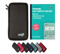 CALCUSO Accessori Pacchetto Standard negro compatibile par Calcolatrice Casio fx-92 Collège