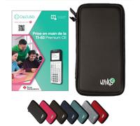 CALCUSO Accessori Pacchetto Standard negro compatibile par Calcolatrice Grafica TI 83 Premium CE (Python)