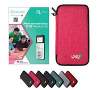 CALCUSO Accessori Pacchetto Standard rosa compatibile par Calcolatrice Grafica TI 83 Premium CE (Python)