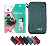 CALCUSO Accessori Pacchetto Standard turchese compatibile par Calcolatrice Grafica TI 83 Premium CE (Python)