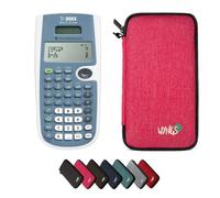 TI-30XS MultiView con Custodia Protettiva WYNGS inclusa Rosa - Calcolatrice Scientifica - Pacchetto Base