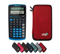 CALCUSO Pacchetto Base rosso con Calcolatrice TI-30 ECO RS