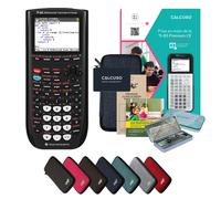 CALCUSO Pacchetto Premium blu con Calcolatrice Grafica TI 82 Advanced Python Edition
