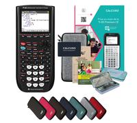 CALCUSO Pacchetto Premium grigio chiaro con Calcolatrice Grafica TI 82 Advanced Python Edition