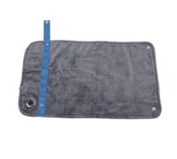 Calda coperta del giro riscaldato USB, calore istantanea Tiro riscaldato Porta riscaldato Tiro elettrico di riscaldamento rapido per il viaggio in casa del dormitorio di ufficio (Grigio scuro)