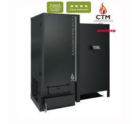 Caldaia a biomassa policombustibile e legna CTM magikfire eco 4 STELLE SYS250