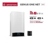 Caldaia A Condensazione Ariston Genus One+ Net 35 KW Metano Cod. 3301776 Wi-Fi Incluso - Completa Dì Kit Per Scarico Fumi