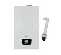CALDAIA A CONDENSAZIONE BAXI DUO-TEC COMPACT E 24 KW CON KIT FUMI COASSIALE