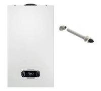 Beretta Caldaia a Condensazione Mynute Evo X 25 C Metano/Gpl Completa Di Kit Scarico Fumi