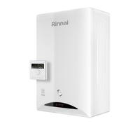 Caldaia a Condensazione Rinnai Zen 24 Kw Low Nox GPL Cod. REB-KBI2424FF-LPG - Wi-Fi e Neutralizzatore Integrati - Completa di Kit Scarico Fumi