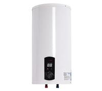 Caldaia ad acqua calda elettrica da 50 l con doccetta, rubinetto e indicatore LED, caldaia da 2000 W, serbatoio acqua calda e scaldabagno, montaggio verticale, risparmio energetico, per bagno, cucina