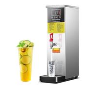 Caldaia ad acqua commerciale con pannello di controllo digitale, timer 24 ore e temperatura regolabile 40-100°C per la preparazione del caffè in ristoranti, hotel, uffici