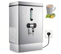 Caldaia automatica in acciaio inossidabile, distributore di acqua calda istantanea commerciale da 40 l, con indicatore del livello dell'acqua, visualizzazione della temperatura, isolamento in schiuma