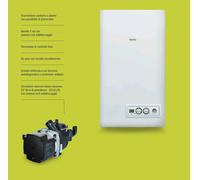 CALDAIA BERETTA CIAO LX CAMERA APERTA ESTERNA 24KW GPL 20151437 BOMBOLA