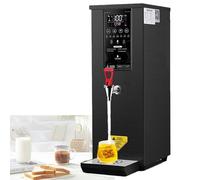 Caldaia commerciale per acqua calda - Riscaldatore d'acqua in acciaio inossidabile con controllo digitale, rubinetto antigoccia per tè e caffè, erogatore istantaneo di acqua calda, grande capacità